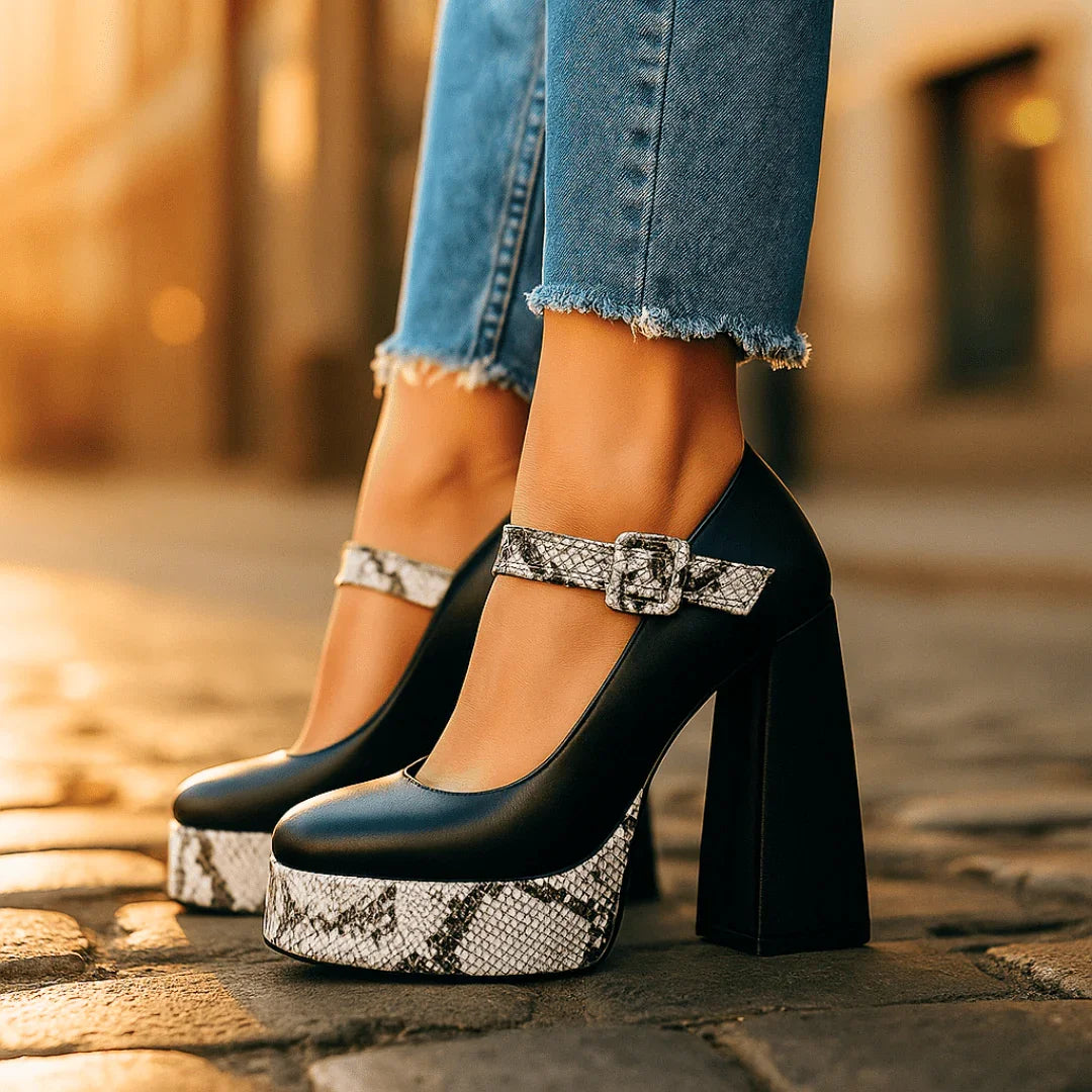 Ewa&Co™ Wysokie szpilki Scala Alta