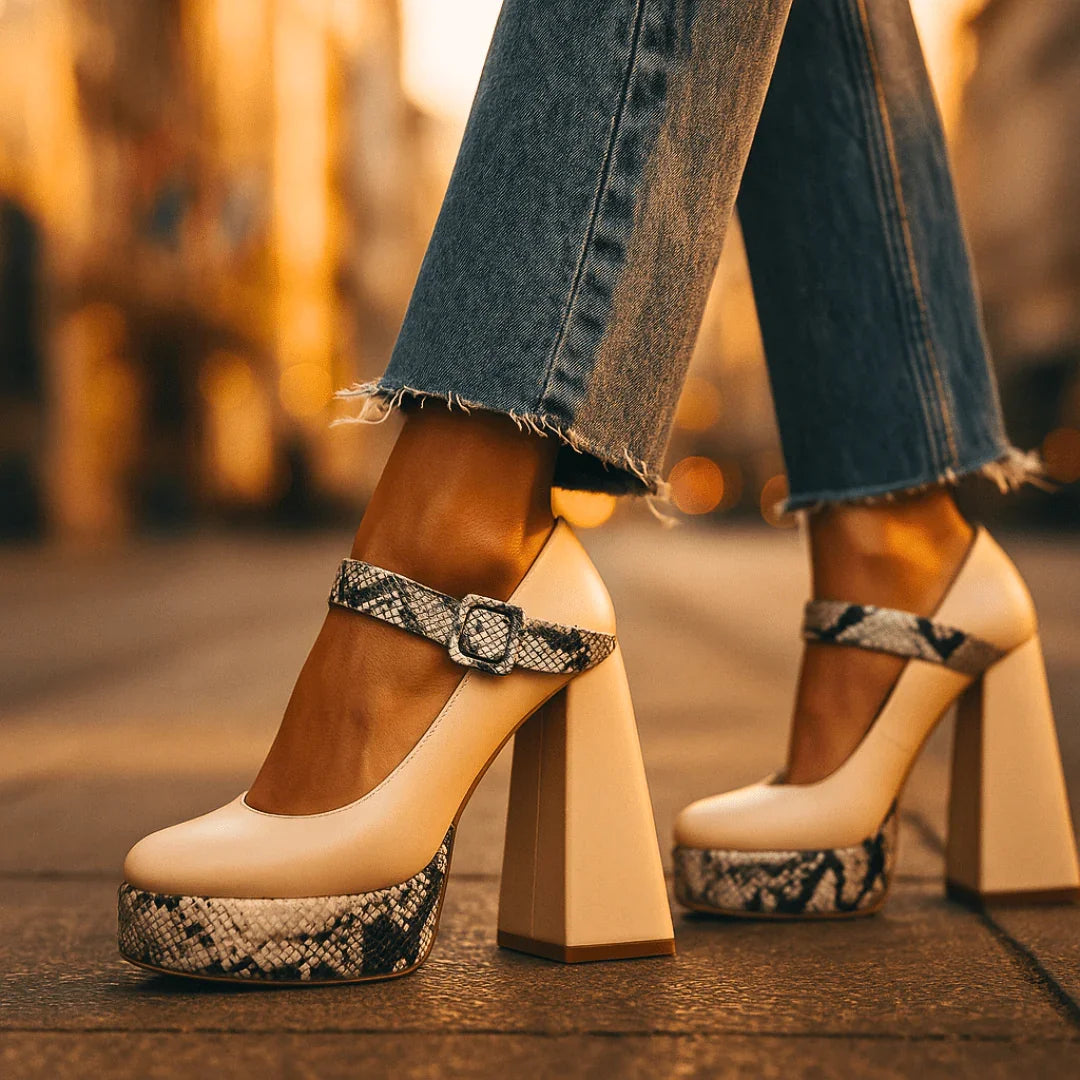 Ewa&Co™ Wysokie szpilki Scala Alta