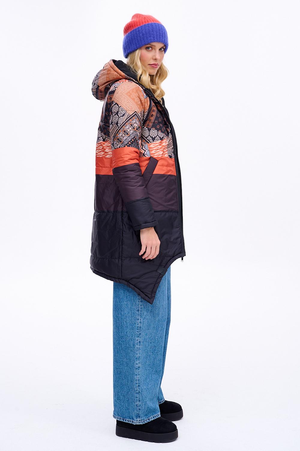 Dwustronna kurtka zimowa Iceberg By The Fireplace