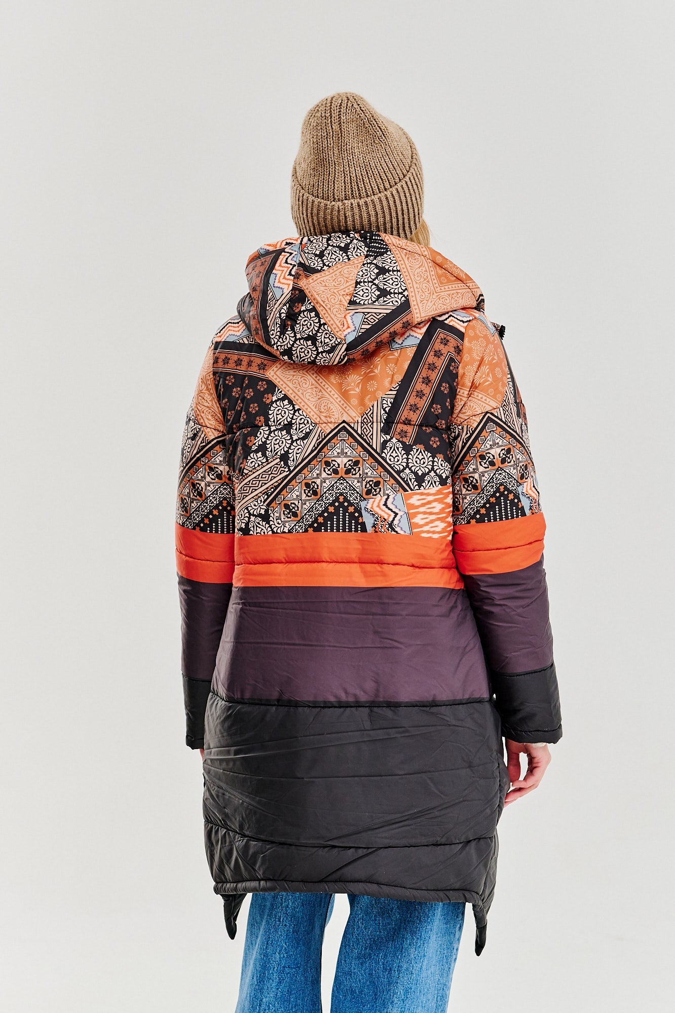 Dwustronna kurtka zimowa Iceberg By The Fireplace