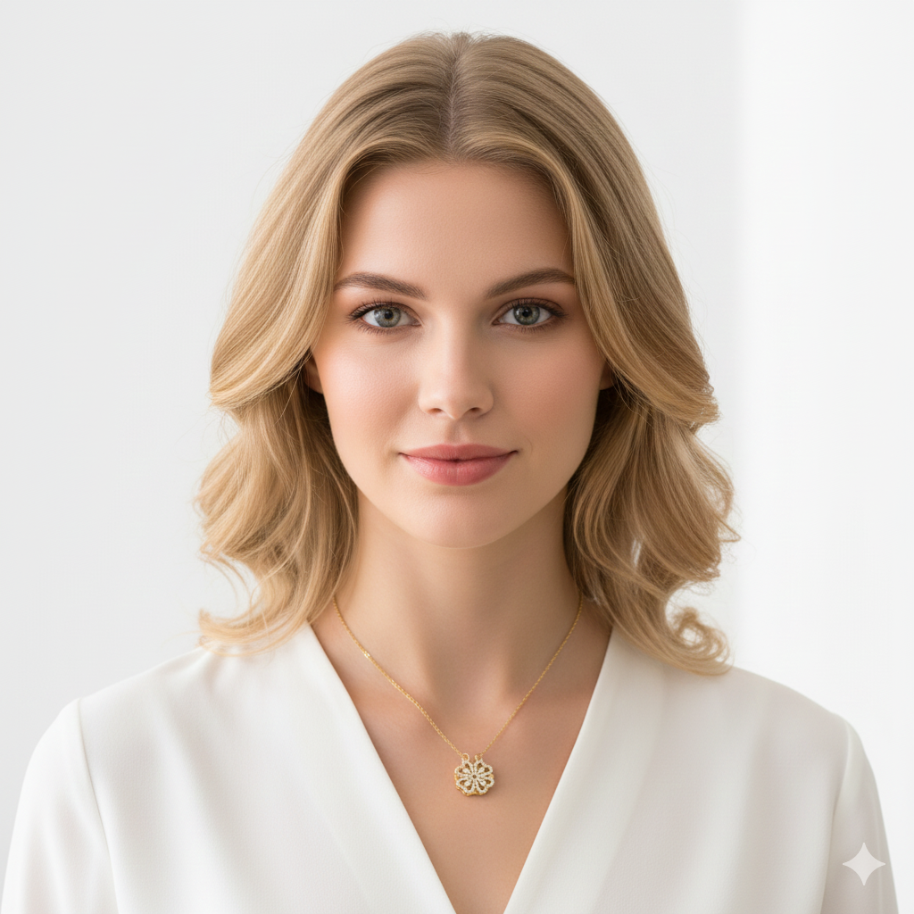 Ewa&Co™ Naszyjnik „Szczęśliwe Serce”