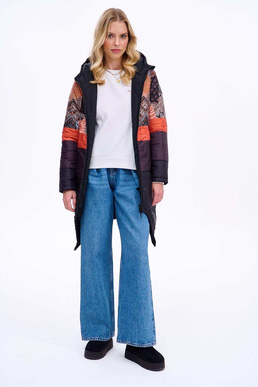 Dwustronna kurtka zimowa Iceberg By The Fireplace