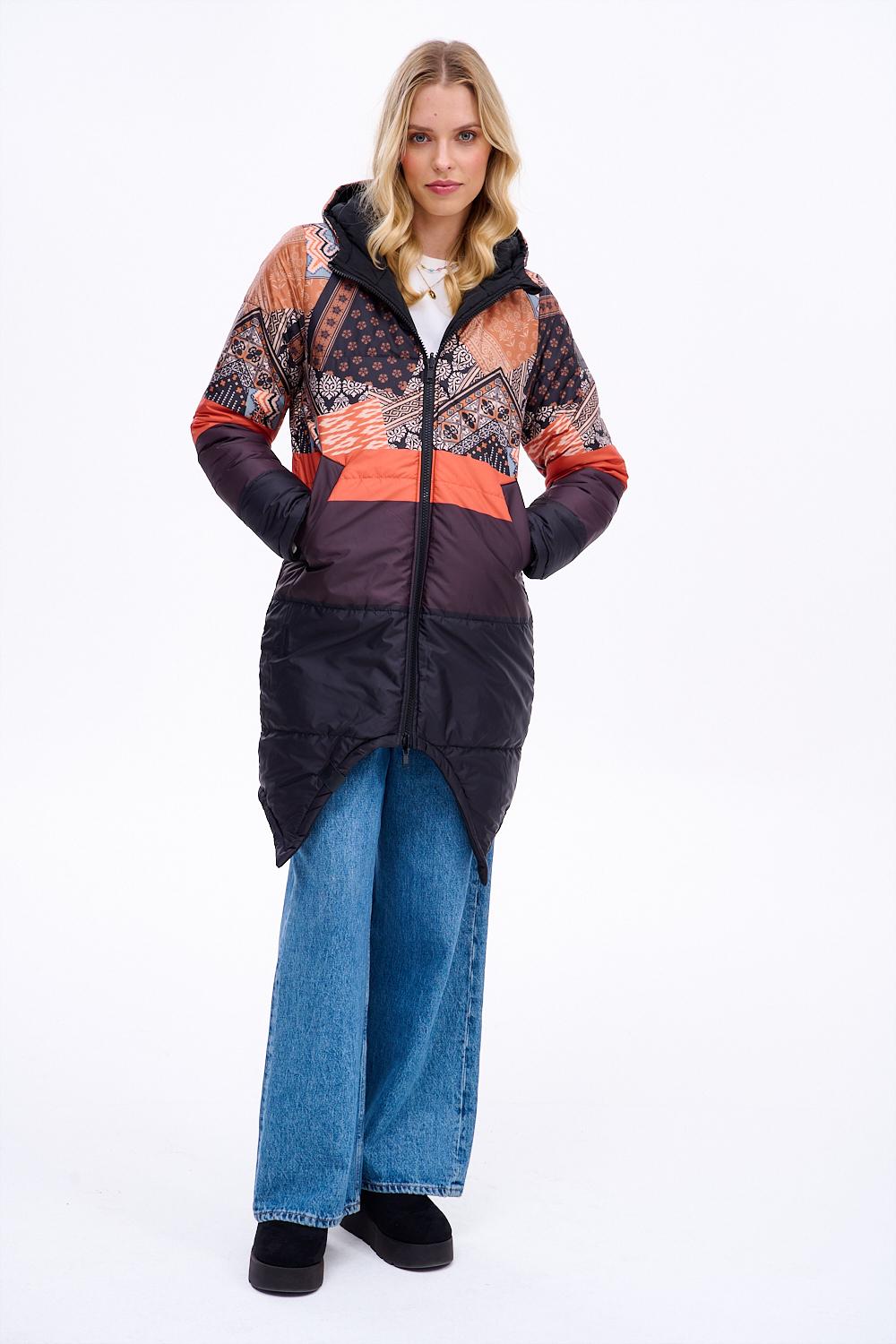 Dwustronna kurtka zimowa Iceberg By The Fireplace