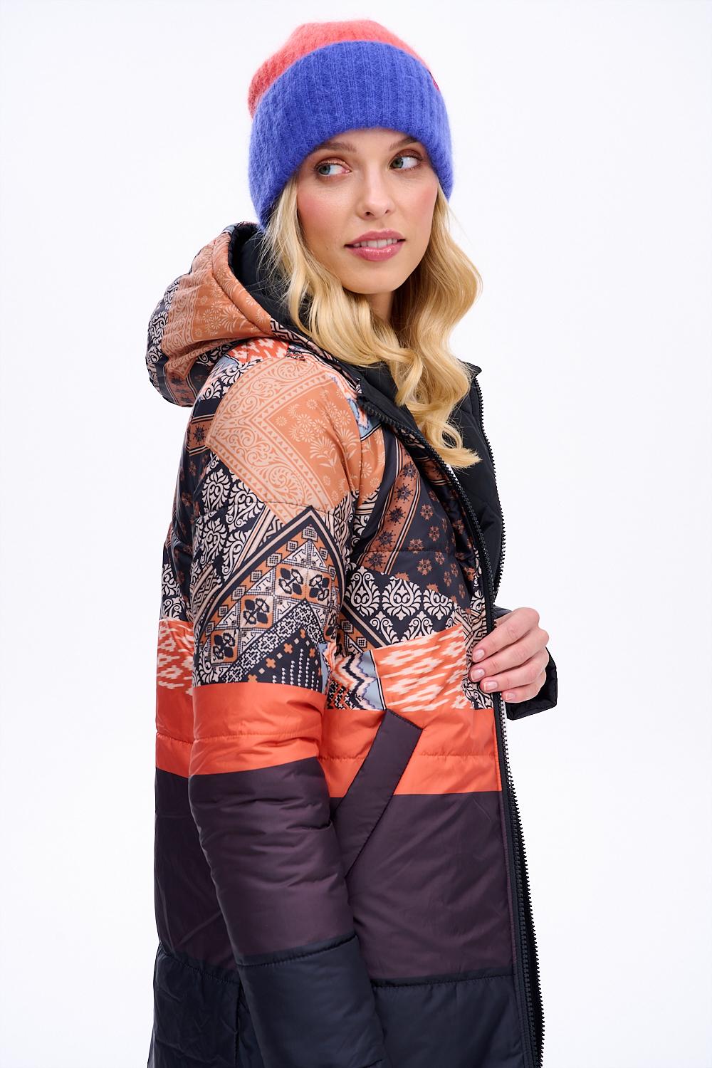 Dwustronna kurtka zimowa Iceberg By The Fireplace