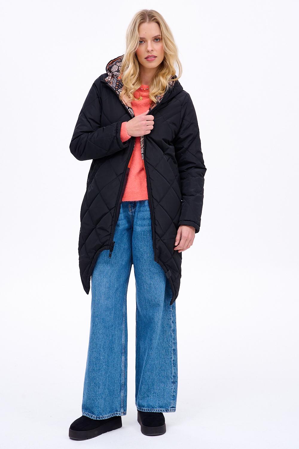 Dwustronna kurtka zimowa Iceberg By The Fireplace