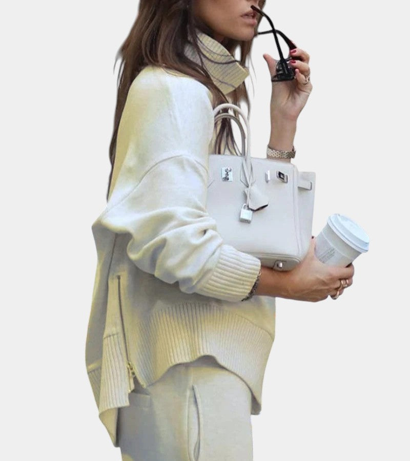 Ewa&Co™  | Pikowany Zestaw Damski